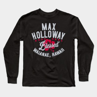 Max Holloway Roots (Distressed) Long Sleeve T-Shirt